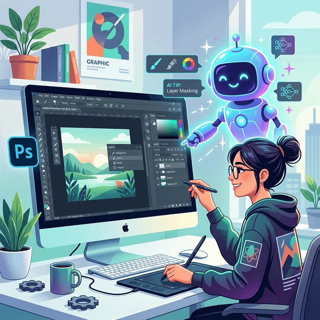 Learn Adobe Photoshop with AI Screen Assistance