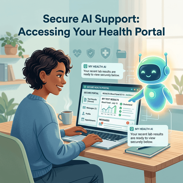 Navigate Patient Portals With Confidence Using AI Guidance