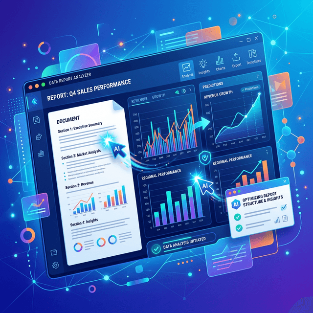 Create Professional Reports Faster with AI Guidance