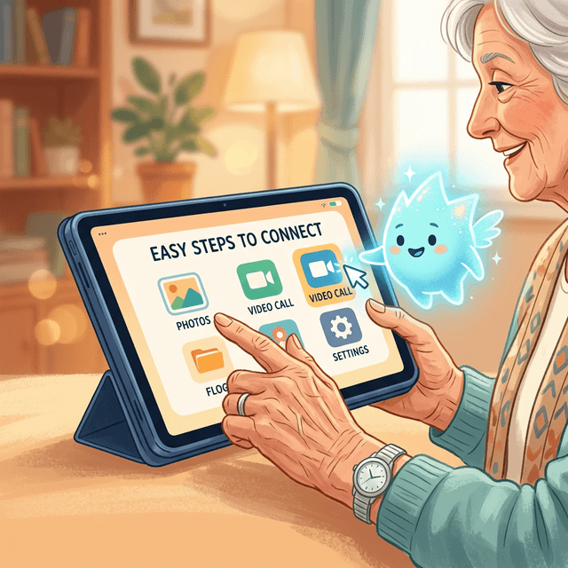 Helping Seniors Get Comfortable with Technology — No Jargon, No Judgment